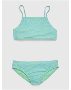 Детский купальник-двойка., зеленый Gap