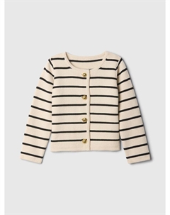 Кардиган в рубчик, бежевый Gap