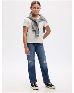 Свободные детские джинсы цвета индиго 90-х годов, синий Gap