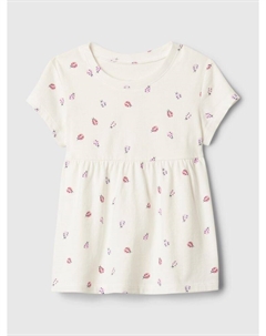 Узорчатый топ, белый Gap