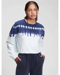 Укороченная толстовка для подростков, синий Gap