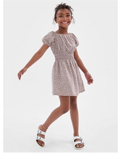 Детское платье с узором, розовый Gap