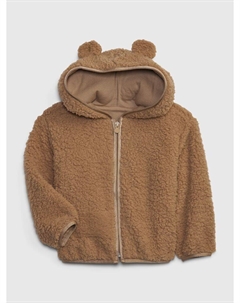 Плюшевая куртка, коричневый Gap