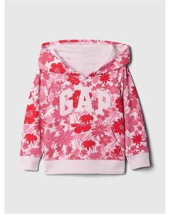Толстовка с логотипом и капюшоном, розовый Gap