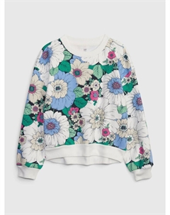 Детский свитшот с цветами, мультиколор Gap