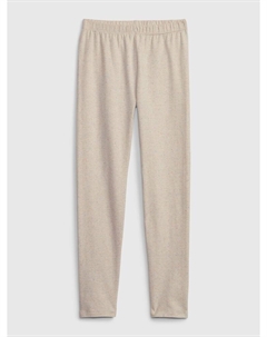 Детские хлопковые леггинсы, бежевый Gap