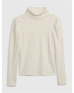 Детская футболка-водолазка, бежевый Gap