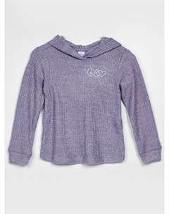 Толстовка с капюшоном, фиолетовый Gap