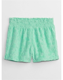 Детские махровые шорты, зеленый Gap