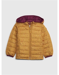 Стеганая куртка coldcontrol, желтый Gap