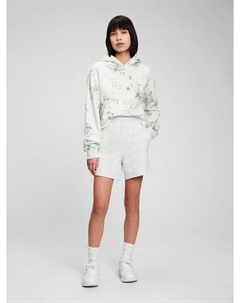 Спортивные шорты с высокой посадкой для подростков, серый Gap