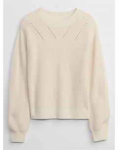 Детский вязаный свитер, бежевый Gap