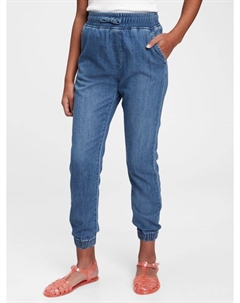 Детские джинсы-джоггеры, синий Gap