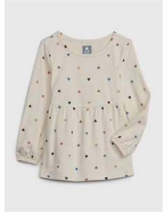 Майка, бежевый Gap