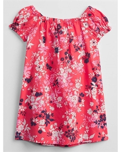 Цветочное платье, красный Gap