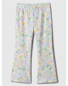 Леггинсы с расклешенным низом, мультиколор Gap