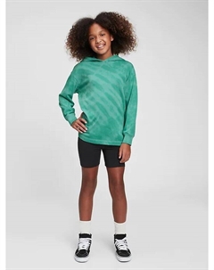 Детская толстовка оверсайз, зеленый Gap