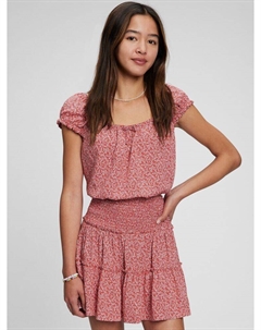 Подростковый топ романтик, розовый Gap