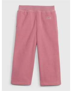 Флисовые спортивные штаны, розовый Gap