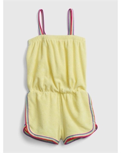 Комбинезон в радужную полоску, желтый Gap