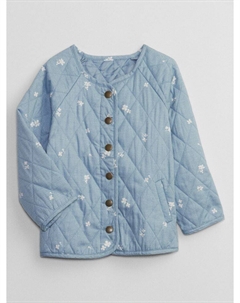 Стеганая куртка, синий Gap