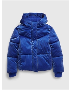 Детская стеганая куртка, синий Gap