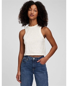 Подростковая майка из натурального хлопка., белый Gap