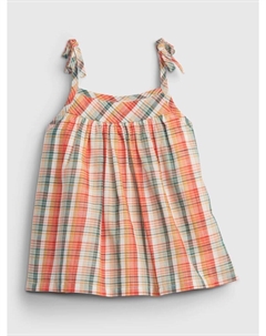 Майка, оранжевый Gap