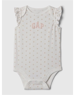 Хлопковое боди, белый Gap