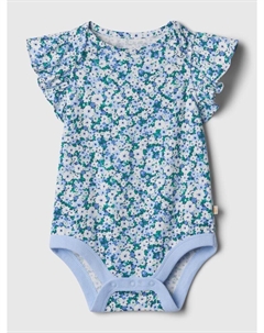 Боди с рисунком, синий Gap