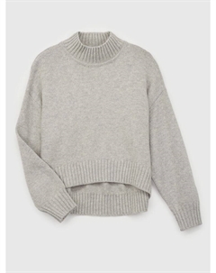 Детский кашесофтовый свитер, серый Gap