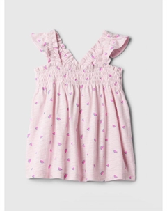 Узорчатый топ, розовый Gap