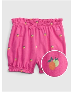 Шорты с органическим рисунком, розовый Gap