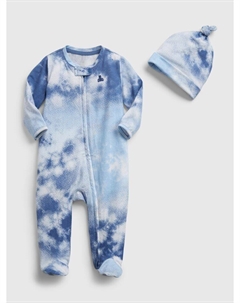 Пижамы 100% органический хлопок, синий Gap