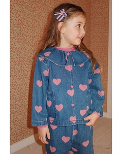 Джинсовая куртка для мальчика/девочки MAGOT DENIM SHIRT GOTS, синий Konges slojd