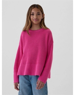 Детский свитер оверсайз, розовый Gap