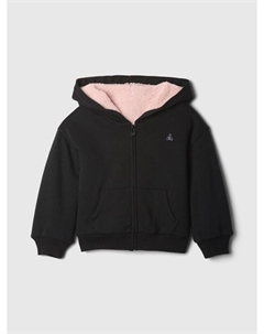 Утепленная толстовка из шерпы, черный Gap