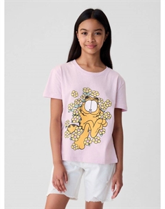 Детская футболка, розовый Gap