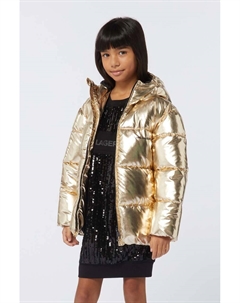 Детская куртка Карла Лагерфельда, золотой Karl lagerfeld