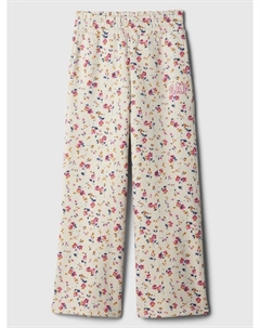 Детские спортивные штаны с логотипом, белый Gap