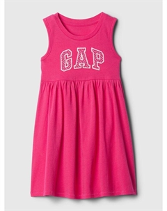 Платье с логотипом, розовый Gap