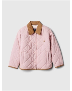 Легкая стеганая куртка, розовый Gap