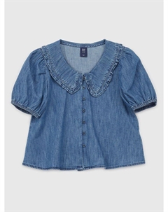 Детская джинсовая блузка, синий Gap