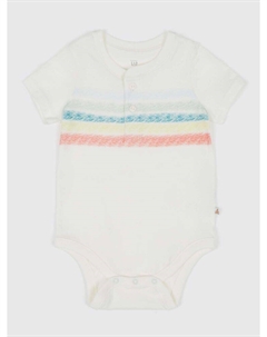 Хлопковое боди, белый Gap