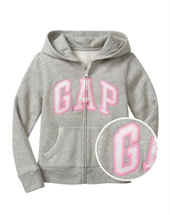 Детская толстовка, серый Gap