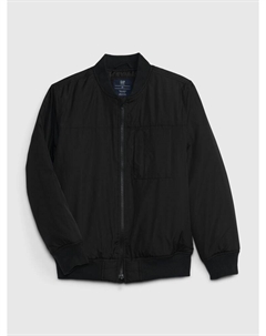 Детская куртка-бомбер, черный Gap