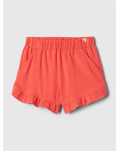 Хлопковые шорты, красный Gap