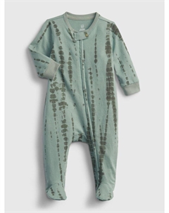 Пижамы 100% органический хлопок, зеленый Gap
