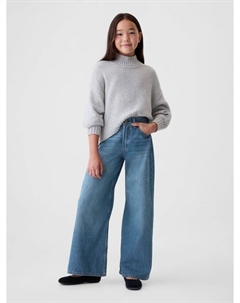 Детские широкие мешковатые джинсы, синий Gap