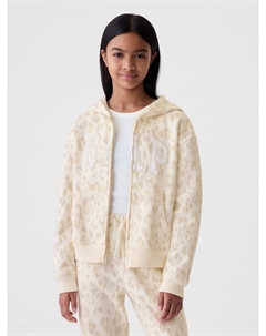 Детская толстовка с логотипом, бежевый Gap